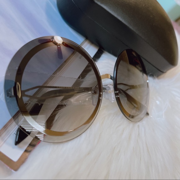 Victoria Beckham 65mm Oversize Round Sunglasses - Picture 3 of 12